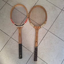 Racchette legno vintage - ,