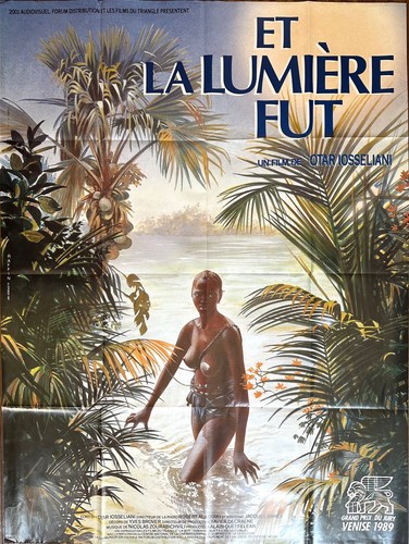 Affiche cinéma lumière - affiche,
