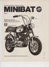 advertising Pubblicità-MOTO GARELLI MINIBAT 1972-MOTOITALIANE MOTOSPORT  EPOCA