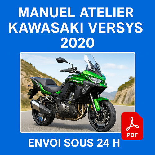 Manuel atelier kawasaki - atelier, versys