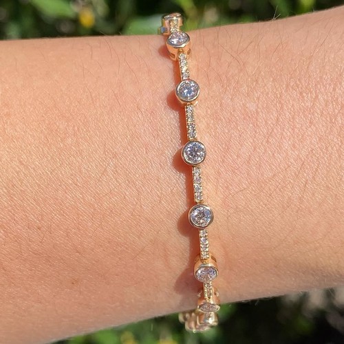 Bracciale tennis lunetta - bracciale,