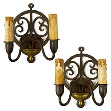 Coppia applique elettriche da