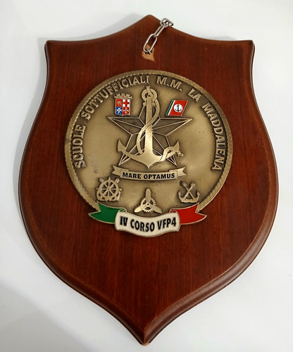 Crest legno marina militare - crest,