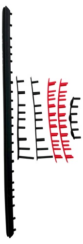 Set strisce paracolpi tampone - strisce,