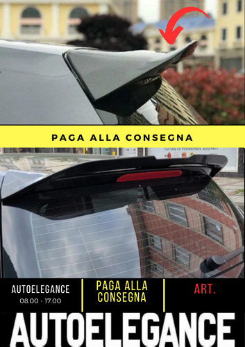 Spoiler posteriore adatto - spoiler,