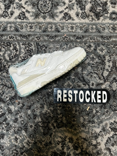 New balance 550 silver - new, nb