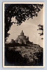 1922 RPPC Santuario Madonna di San Luca Basilica Chiesa Bologna Italia Cartolina
