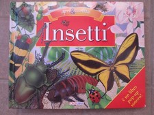 LIBRO POP-UP SONORO - INSETTI - CREALIBRI - APRI & ASCOLTA - 1a edizione 2011