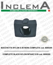 AS 590 P Bocchetta nylon ø 50 nylon completa per aspirasolidi GHIBLI e WIRBEL