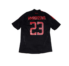 MAGLIA MILAN AMBROSINI VINTAGE no Match worn 2008-98 away bwin XL no juve inter