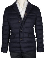 Giacca trapuntata Moorer blu