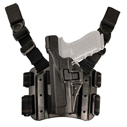 Fondina nera tattica blackhawk - fondina,