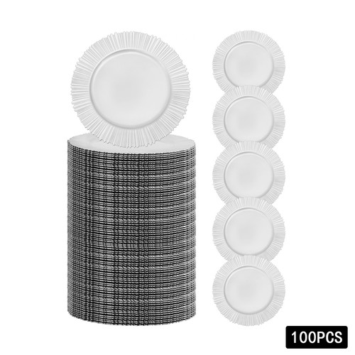 100 pezzi piatti - di, ricarica