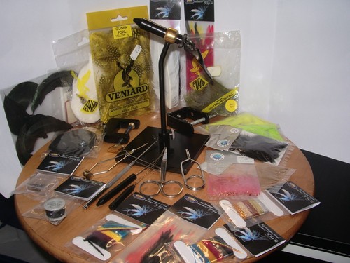 Set costruzione mosche pesca - set,