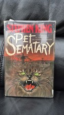 Stephen King: Pet Sematary - US later First Edition Y43 $15.95 Wrapper #2716