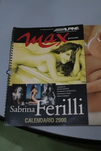 Sabrina ferilli calendario max - sabrina,