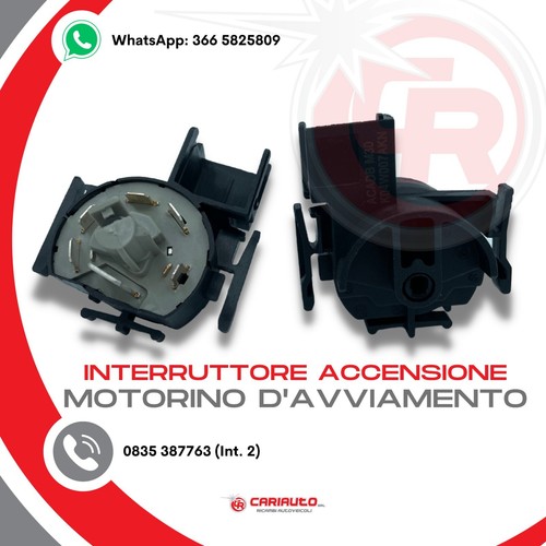 Interruttore accensione quadro - accensione,