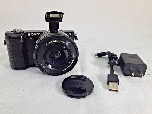 Sony aplha a5000 mirrorless - a5000,