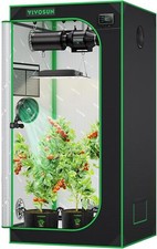 VIVOSUN 2.7x2.7ft Hydroponics
