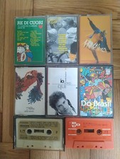 Lotto 5 musicassette vari