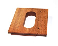 Tonarmbott Armboard Base per tuta SME 3009 Thorens TD-147 legno massello di mogano