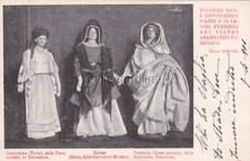 * ROMA - Esposizione d'Arte 1899, Bambole - Cassandra, Ester, Vestale