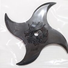 Shuriken in gomma ninja giapponese Shinobi a forma di spirale stella lancia palme