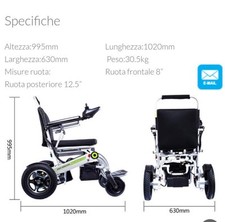 carrozzina disabili elettrica