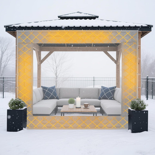 Tenda gazebo esterno x 8 - da,
