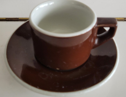 Tazza piattino espresso - piattino,