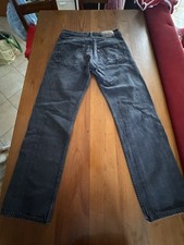 LEVI'S jeans LEVIS 501 Nero vintage usato w32 L36