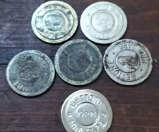 Gettone Token LOTTO 30 Pezzi  " Mini-Cars 29R24 " Vintage  Sala Giochi Anni 80