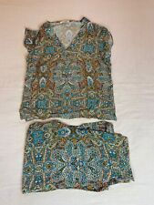 Completo pantaloni da donna Dándara, multicolore a fantasia geometrico, tg.M