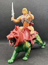 He-Man Battle Cat MOTU  Masters of the universe Vintage MALAYSIA GAMBE MOLLI