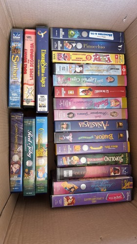 Lotto stock vhs originali - lotto,