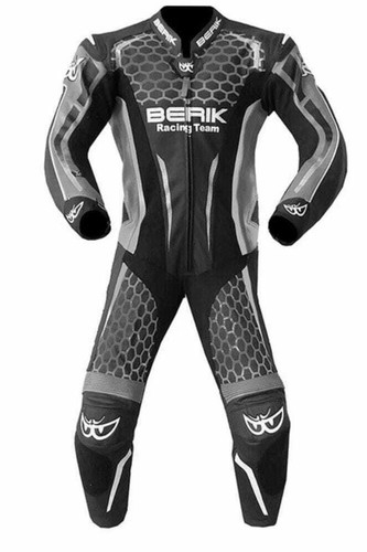 Tuta pelle uomo racing - tuta, 1