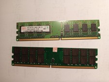 RAM 1GB DDR2 PC2-5300U non-ECC Hynix  - RAM 4GB DDR2 PC2-6400 800MHz MEMORIA PC2
