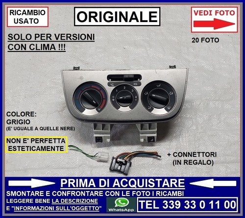 Plancia comandi clima - comandi,