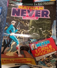 Nathan NEVER Locandina Originale Unica  NUMERO SPECIALE NR. 1 CYBER MASTER