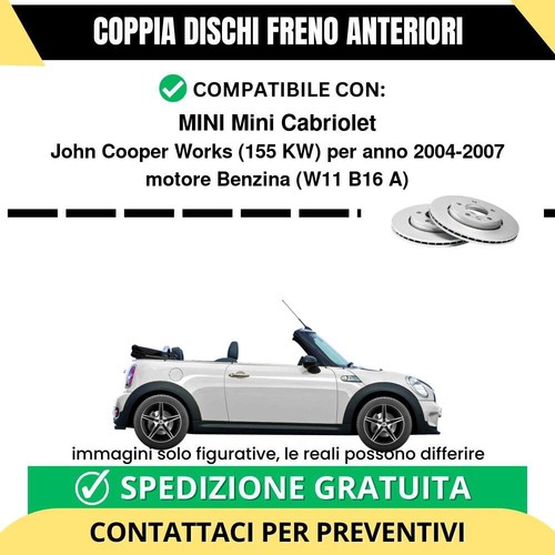 Coppia dischi freno anteriori - dischi,