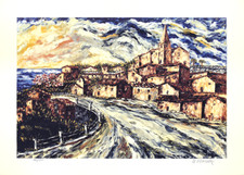 Litografia a colori 50x70cm tiratura limitata (Mimma Alessandra) - Calabria