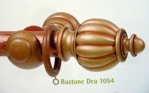 Bastone per tenda legno - per,