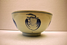 Cinese Bianco Blu Antico