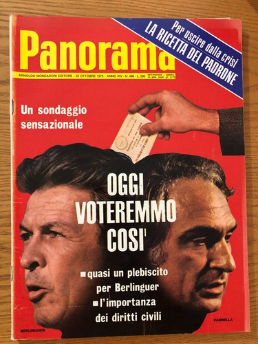 Rivista panorama 1975 - rivista, 496