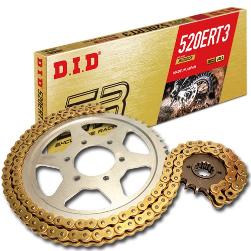 Kit catena did acciaio - did, 520ert3