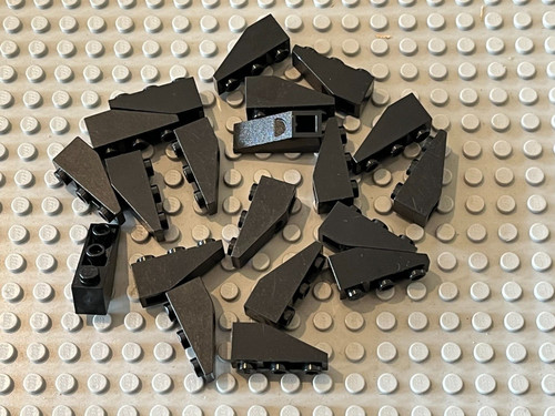 Lego black slope inverted - 20, x