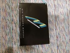 Manuale d'uso Mongoose MTB