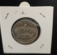 Medaglia Repubblica Federale Tedesca Corona 90 Anni Circo - Clown Lubino Rara