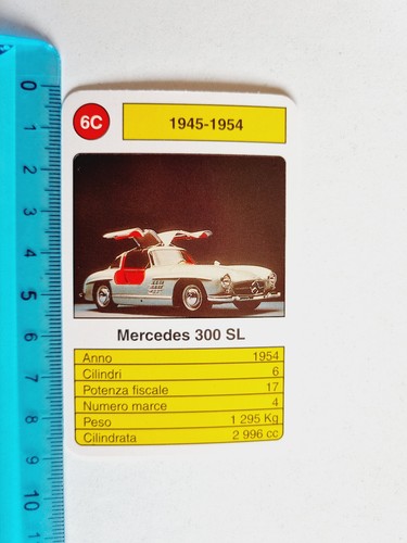 Mercedes 300 card rare - 300, sl