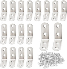 20 Pezzi Staffe Angolari 90